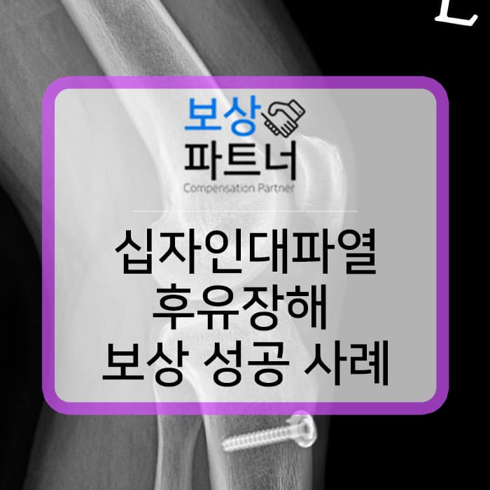 전방십자인대파열 S8352 S8329 재건 시행했다면? 내 보험 후유장해 보상 알아보자!