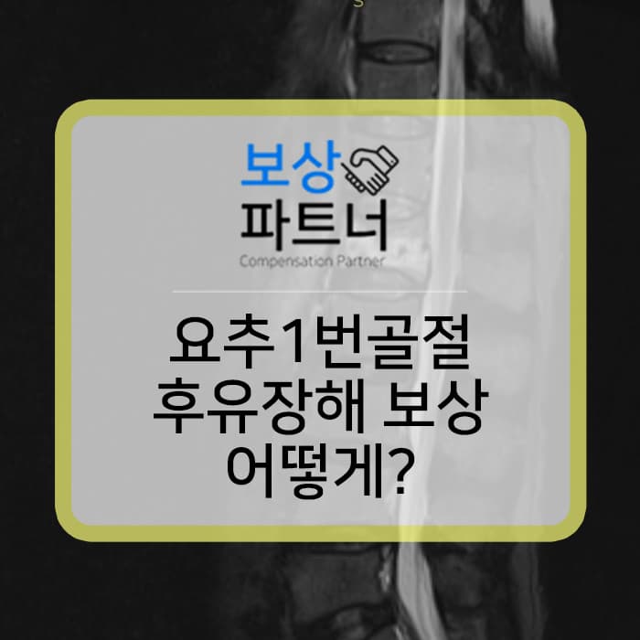요추1번골절 보호대 착용하고 계신가요? 후유증 보상도 알아보세요