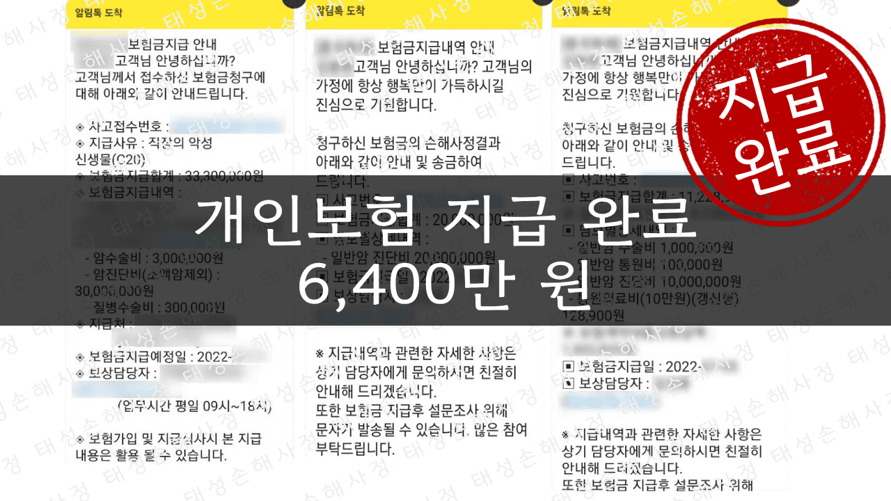 Colonoscopy Neuroendocrine Tumor / Cancer Diagnosis ₩64M Compensation